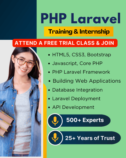 Php Laravel Training in Riyadh