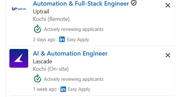 AI Automation with n8n & Make.com internship jobs in Riyadh