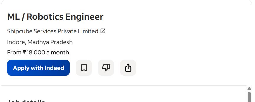AI ML ROBOTICS internship jobs in Mecca