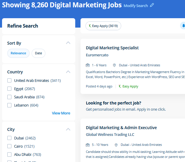 Digital Marketing / SEO (Full Course) internship jobs in Tabuk