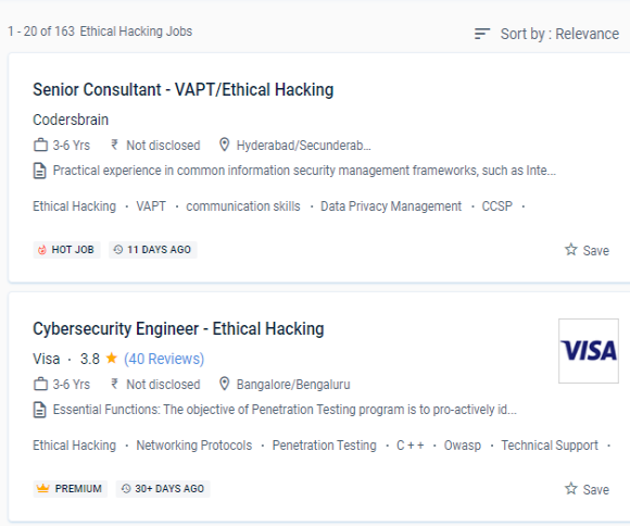 Ethical Hacking internship jobs in Riyadh