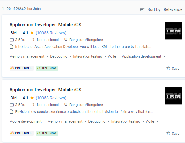 iOS internship jobs in Tabuk