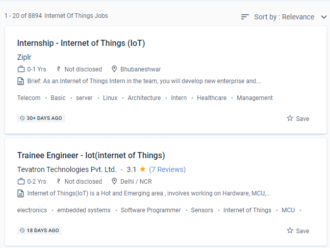 IoT (Internet of Things) internship jobs in Saudi Arabia