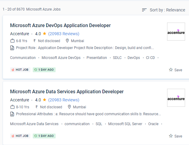 Microsoft Azure internship jobs in Dammam
