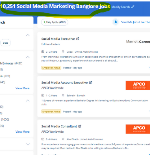 Social Media Marketing internship jobs in Taif